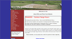 Desktop Screenshot of minotrifleandpistol.com